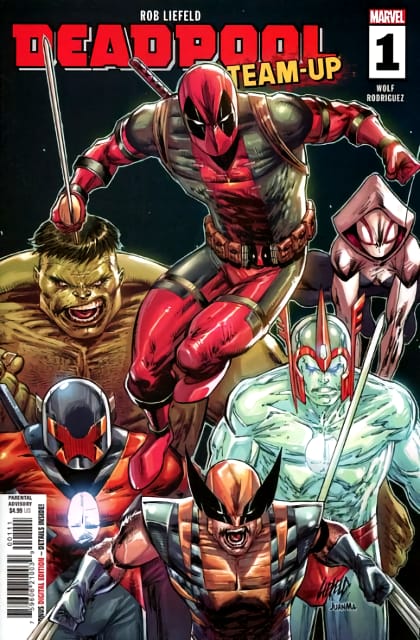 Deadpool Team-Up 1A cover