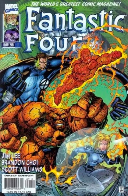 Fantastic Four, Vol. 2 1A cover