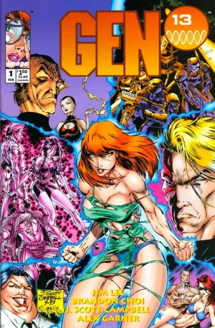 Gen 13, Vol. 1 (1994) 1A cover