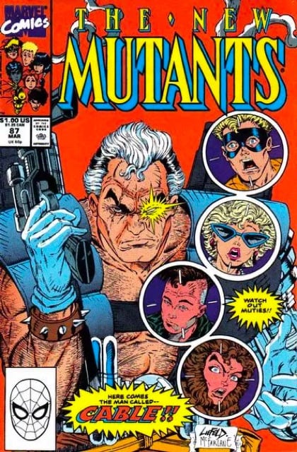 New Mutants, Vol. 1 87A cover
