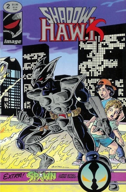 Shadowhawk, Vol. 1 2A cover
