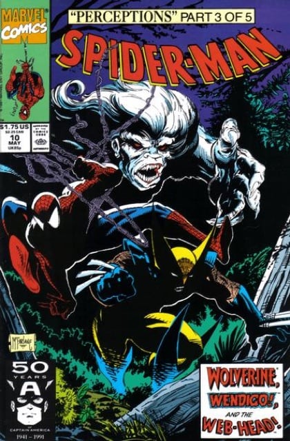 Spider-Man, Vol. 1 10A cover