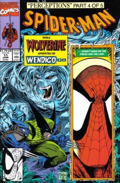 Spider-Man, Vol. 1 11A cover