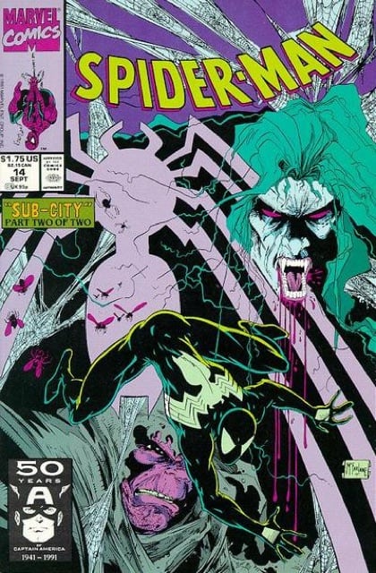 Spider-Man, Vol. 1 14A cover