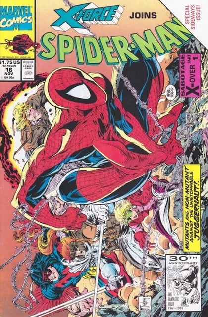 Spider-Man, Vol. 1 16A cover