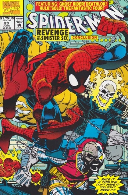 Spider-Man, Vol. 1 23A cover