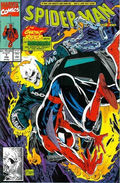 Spider-Man, Vol. 1 7A cover