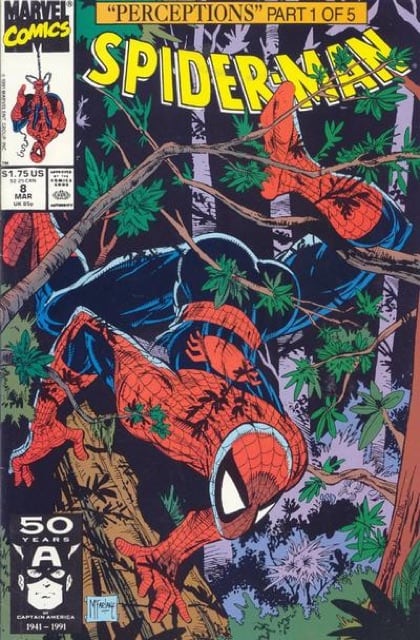 Spider-Man, Vol. 1 8A cover