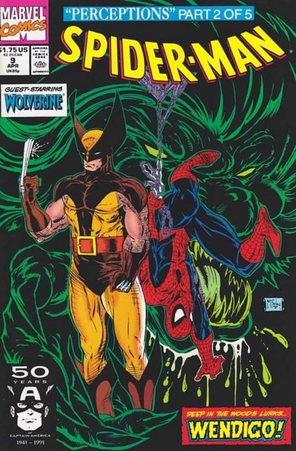 Spider-Man, Vol. 1 9A cover