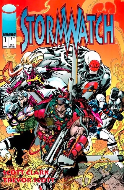 Stormwatch, Vol. 1 1A cover