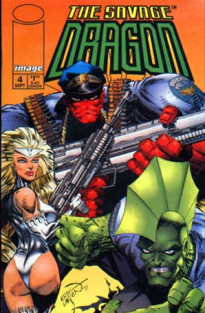 The Savage Dragon [SP] 4 cover