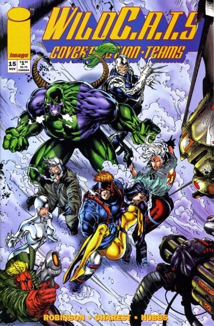 WildC.A.T.s, Vol. 1 15A cover