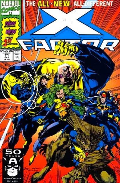 X-Factor, Vol. 1 71A cover
