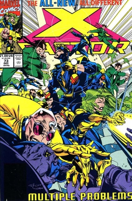 X-Factor, Vol. 1 73A cover