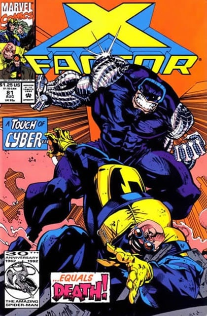 X-Factor, Vol. 1 81A cover