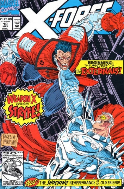 X-Force, Vol. 1 10A cover