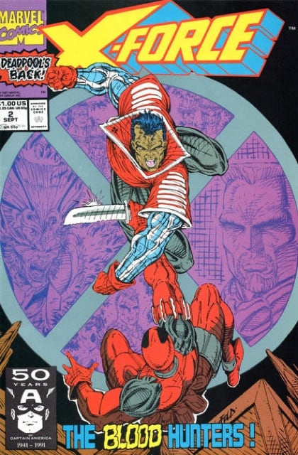 X-Force, Vol. 1 2A cover