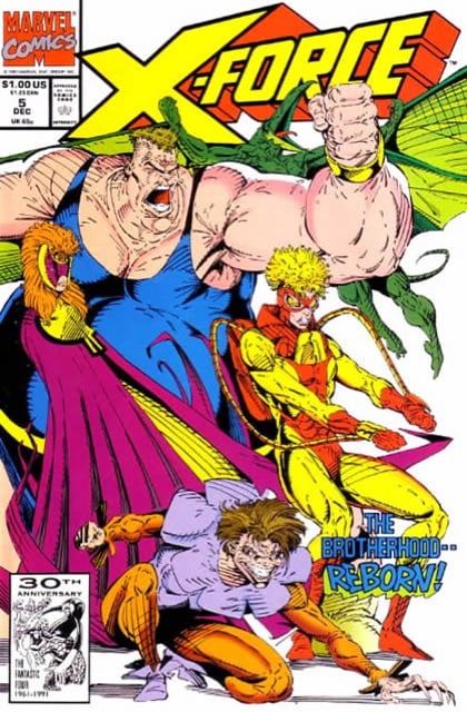 X-Force, Vol. 1 5A cover