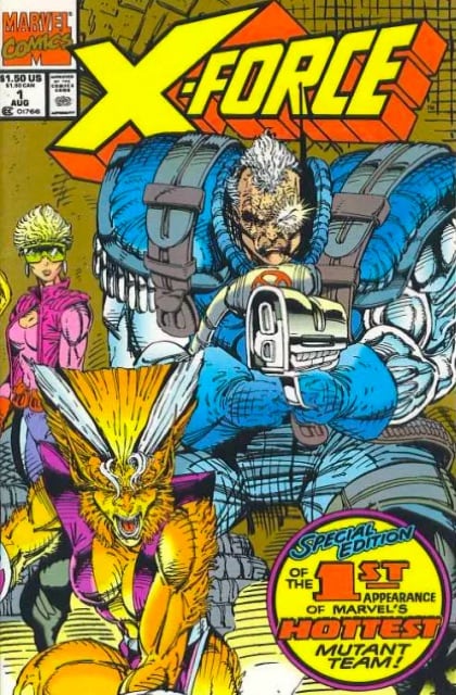 X-Force, Vol. 1 series  cover