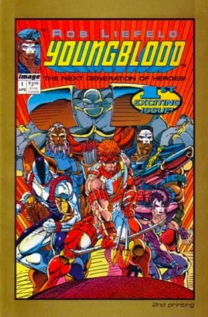Youngblood, Vol. 1 1B cover