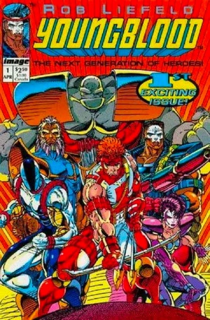 Youngblood, Vol. 1 series  cover