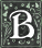 The letter B